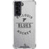 NHL St. Louis Blues Black Text Galaxy S22 Clear Case