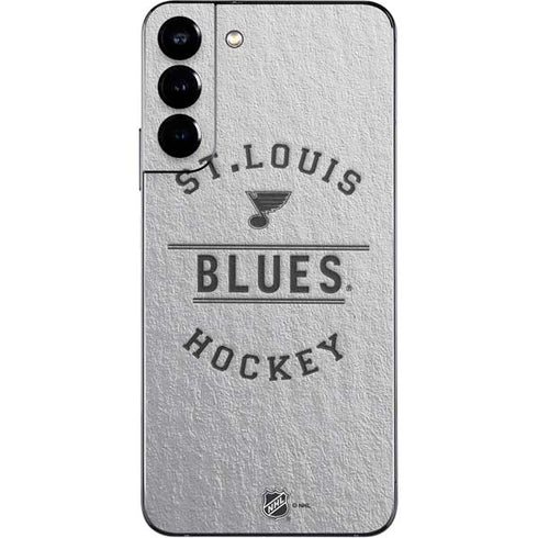 NHL St. Louis Blues Black Text Galaxy S22 Plus Skin
