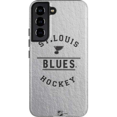 NHL St. Louis Blues Black Text Galaxy S22 Pro Case