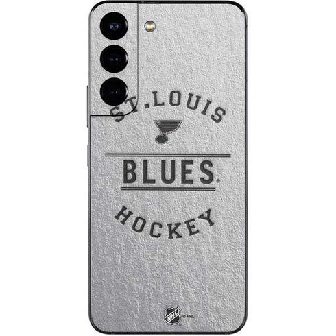 NHL St. Louis Blues Black Text Galaxy S22 Skin