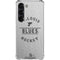 NHL St. Louis Blues Black Text Galaxy S23 Clear Case
