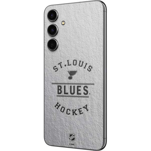 NHL St. Louis Blues Black Text Galaxy S23 FE Skin