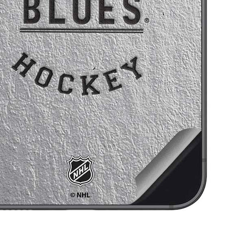 NHL St. Louis Blues Black Text Galaxy S23 FE Skin