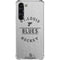 NHL St. Louis Blues Black Text Galaxy S23 Plus Clear Case