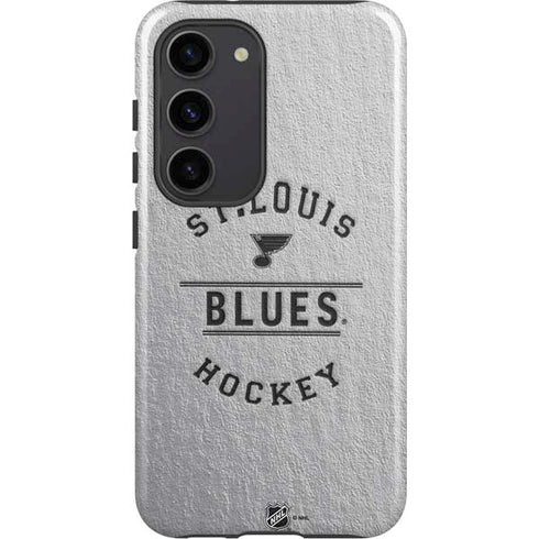 NHL St. Louis Blues Black Text Galaxy S23 Pro Case