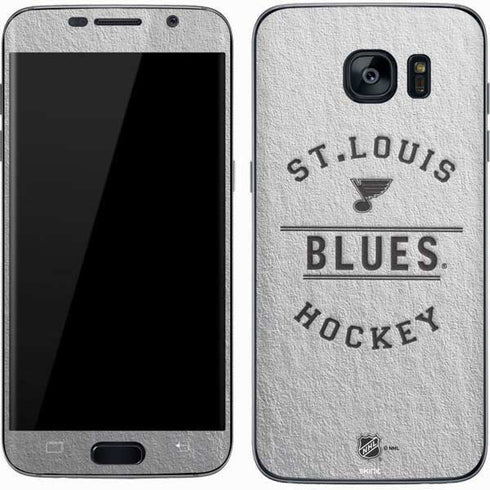 NHL St. Louis Blues Black Text Galaxy S7 Skin
