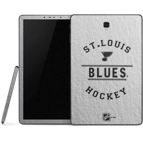 NHL St. Louis Blues Black Text Samsung Galaxy Tab Skin