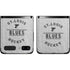 NHL St. Louis Blues Black Text Galaxy Z Flip Skin