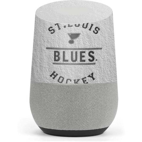 NHL St. Louis Blues Black Text Google Home Skin