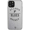 NHL St. Louis Blues Black Text iPhone 11 Pro Clear Case