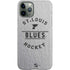 NHL St. Louis Blues Black Text iPhone 11 Pro Lite Case