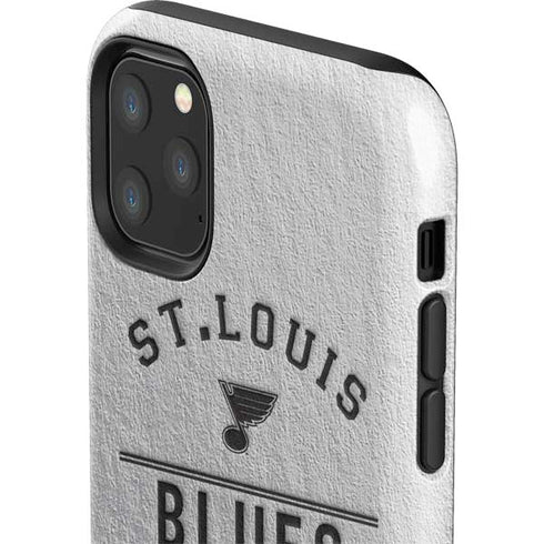 NHL St. Louis Blues Black Text iPhone 11 Pro Max Impact Case