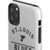 NHL St. Louis Blues Black Text iPhone 11 Pro Max Impact Case