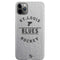 NHL St. Louis Blues Black Text iPhone 11 Pro Max Lite Case