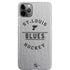 NHL St. Louis Blues Black Text iPhone 11 Pro Max Lite Case