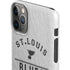 NHL St. Louis Blues Black Text iPhone 11 Pro Max Lite Case
