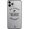 NHL St. Louis Blues Black Text iPhone 11 Pro Skin