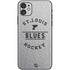 NHL St. Louis Blues Black Text iPhone 11 Skin