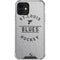 NHL St. Louis Blues Black Text iPhone 12 Clear Case