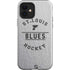 NHL St. Louis Blues Black Text iPhone 12 Impact Case