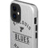 NHL St. Louis Blues Black Text iPhone 12 Impact Case