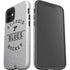 NHL St. Louis Blues Black Text iPhone 12 Impact Case