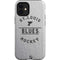 NHL St. Louis Blues Black Text iPhone 12 Mini Impact Case