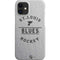 NHL St. Louis Blues Black Text iPhone 12 Mini Lite Case