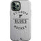 NHL St. Louis Blues Black Text iPhone 12 Pro Impact Case