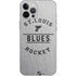 NHL St. Louis Blues Black Text iPhone 12 Pro Max Skin