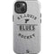 NHL St. Louis Blues Black Text iPhone 13 Impact Case