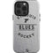 NHL St. Louis Blues Black Text iPhone 14 Pro Impact Case