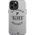 NHL St. Louis Blues Black Text iPhone 15 Pro Max Impact Case