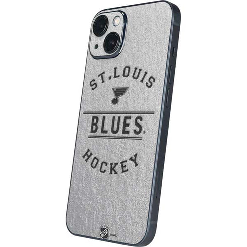 NHL St. Louis Blues Black Text iPhone 14 Skin