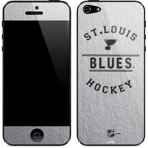 NHL St. Louis Blues Black Text iPhone 5/5s/5SE Skin