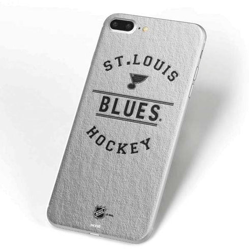 NHL St. Louis Blues Black Text iPhone 7 Plus Skin