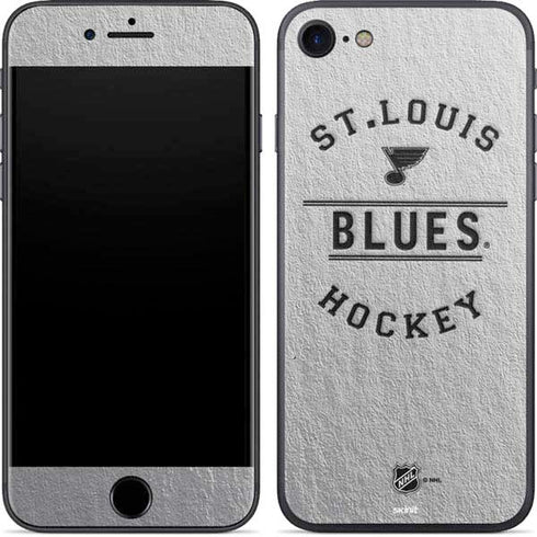 NHL St. Louis Blues Black Text iPhone 7 Skin
