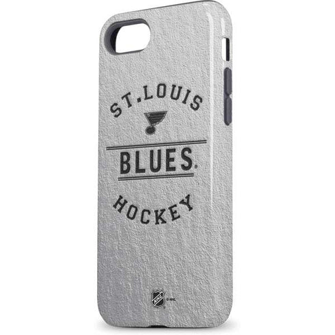 NHL St. Louis Blues Black Text iPhone 8 Pro Case