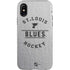 NHL St. Louis Blues Black Text iPhone X Pro Case