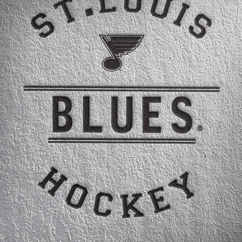 NHL St. Louis Blues Black Text iPhone X Skin
