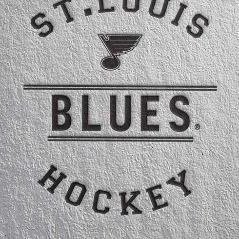 NHL St. Louis Blues Black Text iPhone XS Max Skin