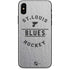 NHL St. Louis Blues Black Text iPhone XS Skin