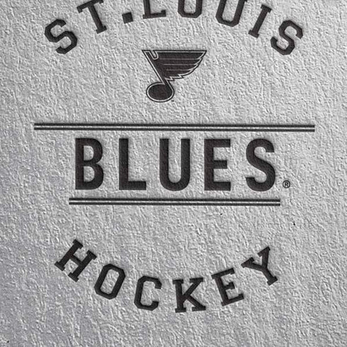 NHL St. Louis Blues Black Text iPhone XS Skin