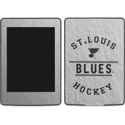 NHL St. Louis Blues Black Text Amazon Kindle Skin