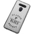 NHL St. Louis Blues Black Text LG K51/Q51 Clear Case
