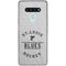 NHL St. Louis Blues Black Text LG Stylo 6 Clear Case
