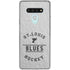 NHL St. Louis Blues Black Text LG Stylo 6 Clear Case