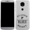 NHL St. Louis Blues Black Text Moto E5 Plus Skin
