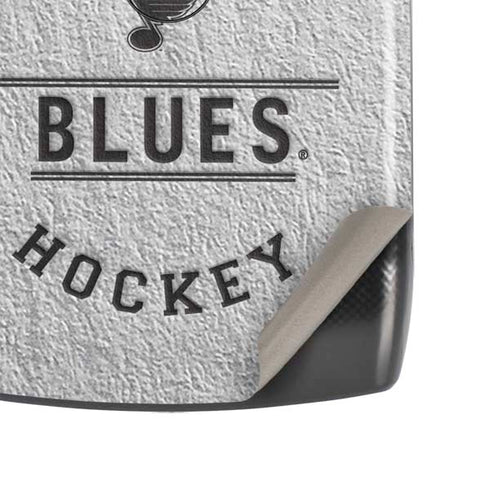 NHL St. Louis Blues Black Text Motorola RAZR Skin