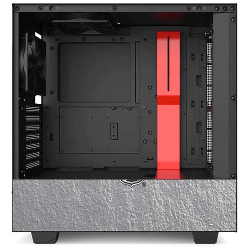 NHL St. Louis Blues Black Text NZXT H510 Compact ATX Mid-Tower Case Skin
